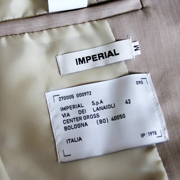 BNWT SS25 IMPERIAL DOUBLE BREASTED BLAZER JACKET S & M - Picture 10 of 12